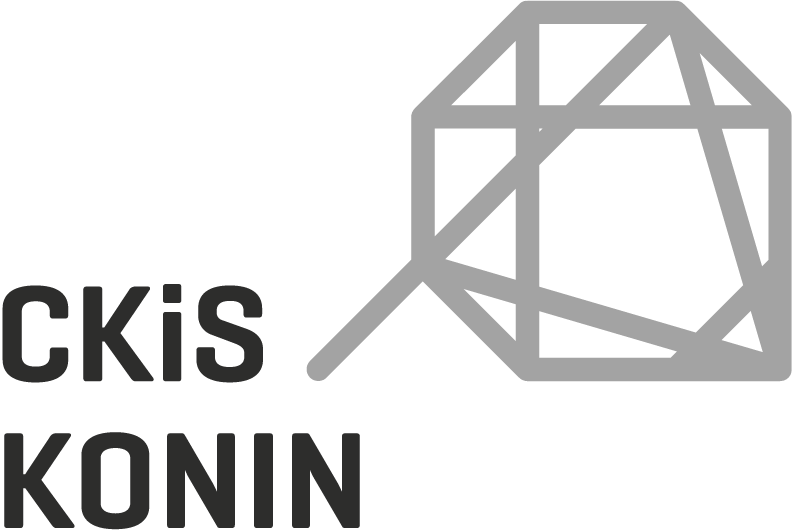 Logo Centrum Kultury i Sztuki w Koninie.